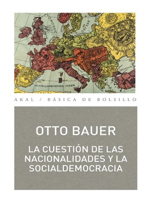 cover image of La cuestión de las nacionalidades